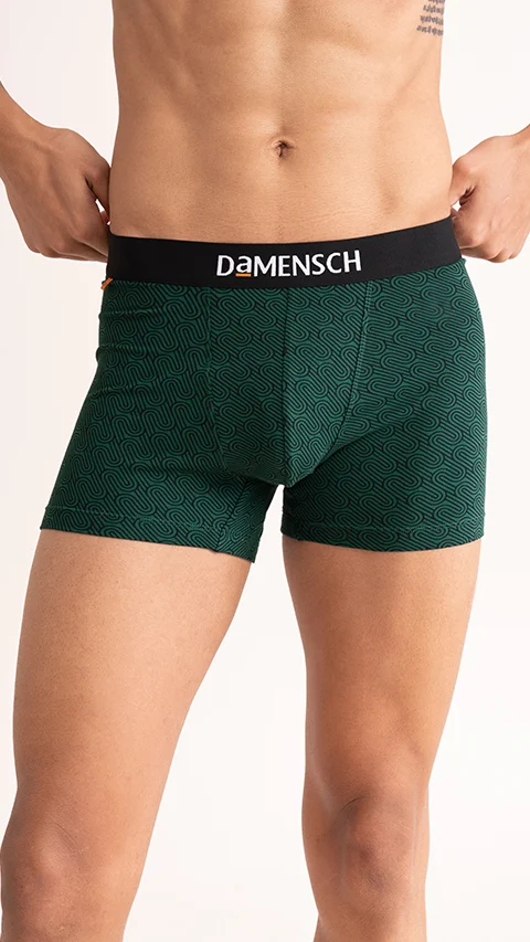 The Long Weekender Deo-Cotton Trunks Box-D (Set of 3)