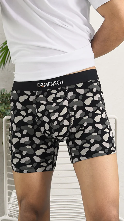 Deo-Soft Boxer Briefs Breezy Black