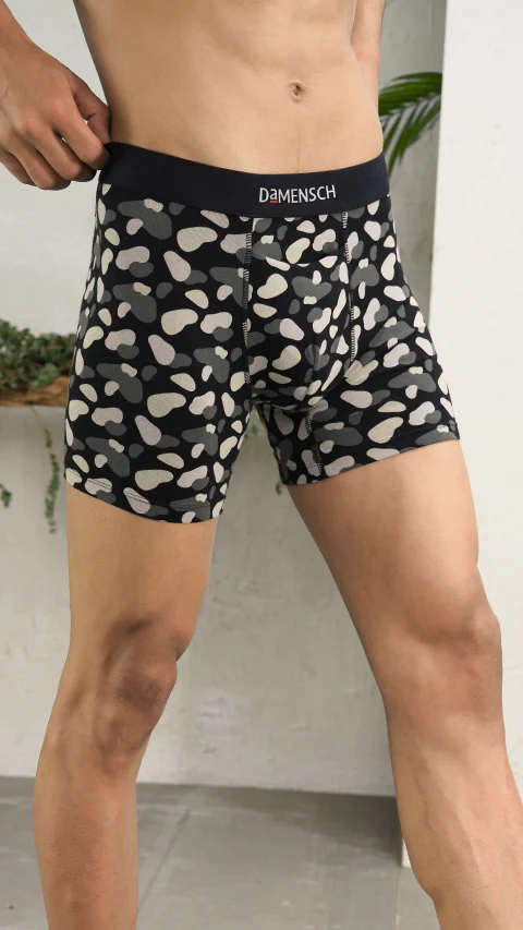 Deo-Soft Boxer Briefs Breezy Black