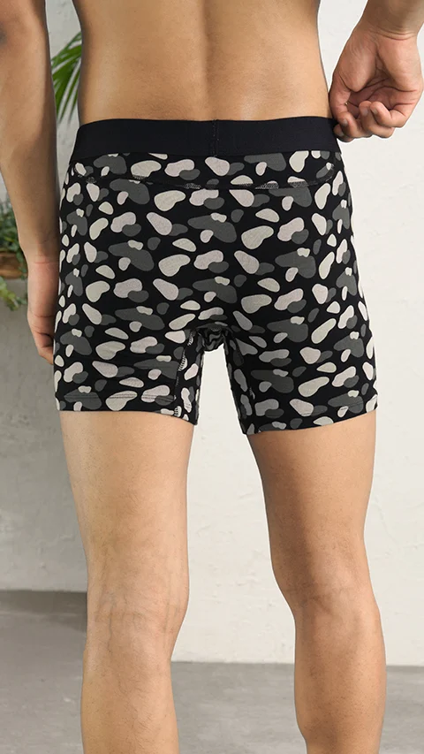 Deo-Soft Boxer Briefs Breezy Black