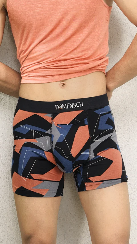 Deo-Soft Boxer Briefs Misty Blue