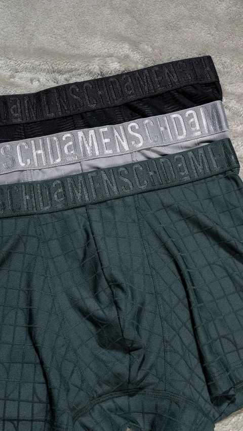 The Long Weekender Jacquard Trunks Box-B (Set of 3)