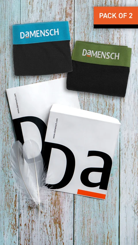 Value-Deal Deo-Soft Briefs - Moss Black, Ocean Black