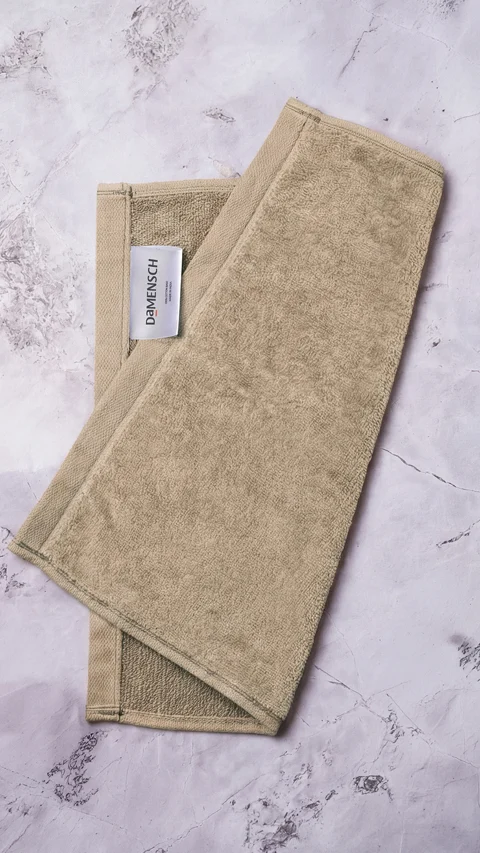 Better-Basic Face Towels- Pack of 3 Sundown Beige