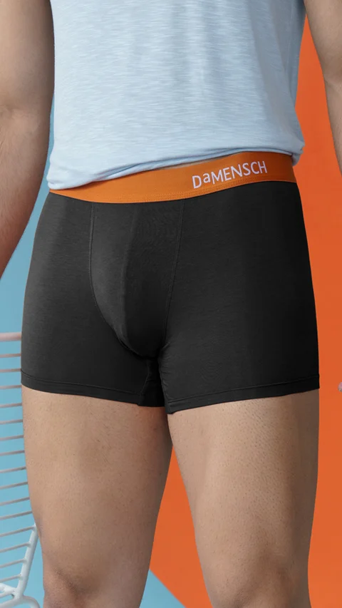 Deo Soft Trunks Flame Black