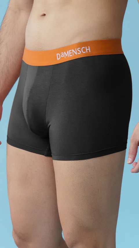 Deo Soft Trunks Flame Black