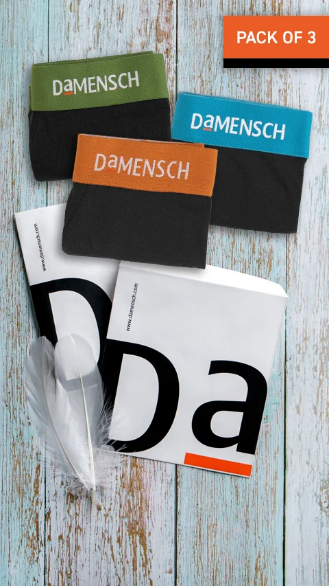Value-Deal Deo-Soft Trunks - Flame Black, Moss Black, Ocean Black