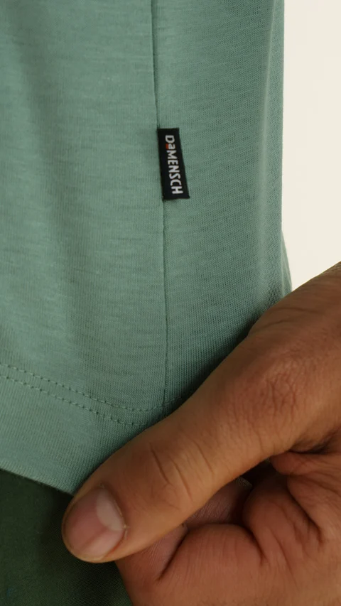 Breeeze Ultra-Light Solid T-Shirt Canopy Green