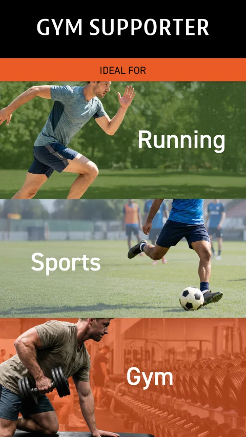 Gym Supporter Turbo Black