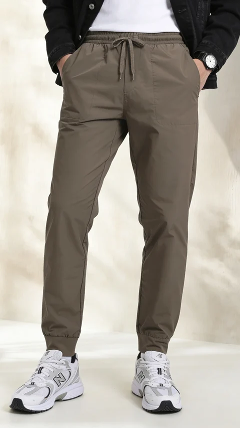 Araam Joggers Indie Brown