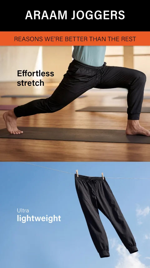 Araam Joggers Indie Brown
