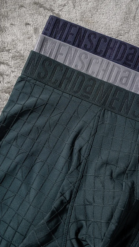 The Long Weekender Jacquard Trunks Box-C (Set of 3)
