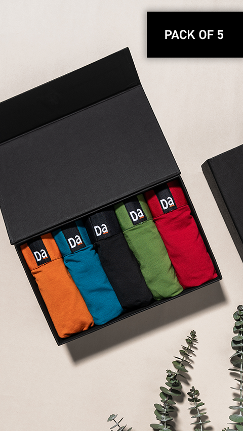 The Weekday Deo-Soft Briefs Box-J (Pack Of 5)