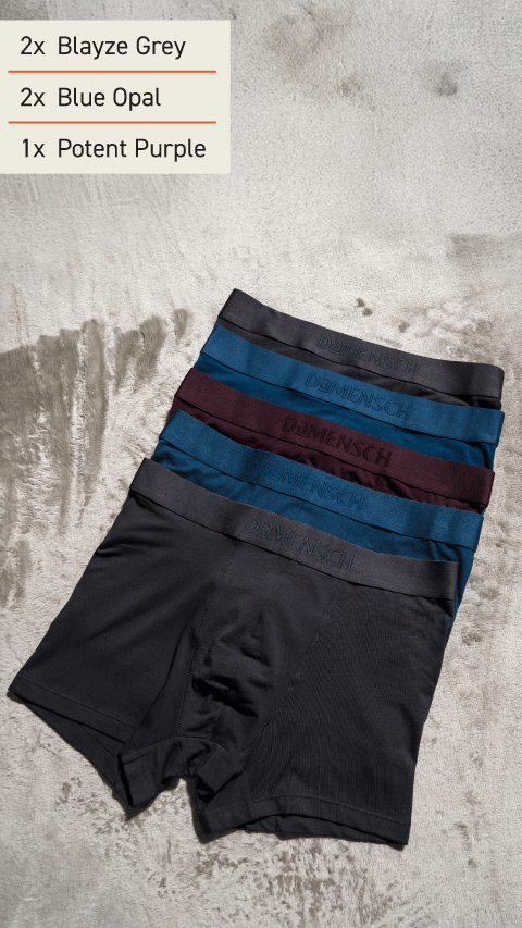 The Weekday Deo-Soft Trunks Box-L (Pack Of 5)