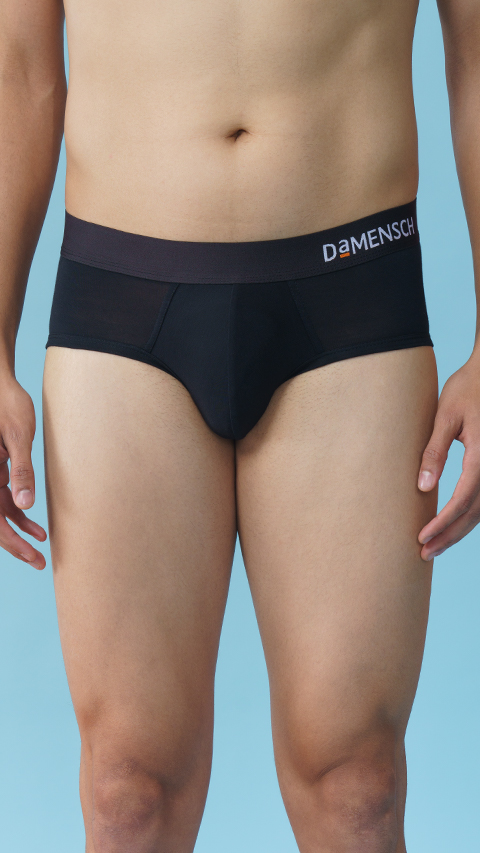 The Long Weekender Deo-Soft Briefs Box-J (Pack Of 3)