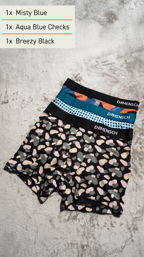 The Long Weekender Deo-Soft Trunks Box-K (Pack Of