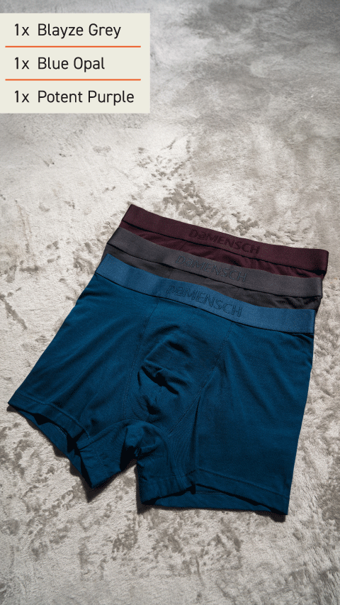 The Long Weekender Deo-Soft Trunks Box-L (Pack Of