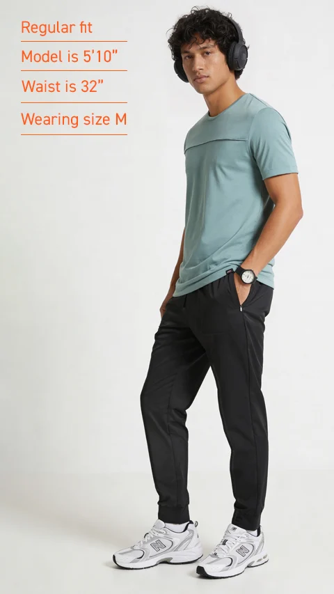 Araam Joggers Midnight Black