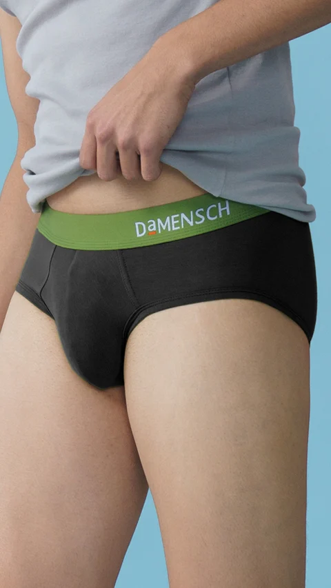 Deo Soft Briefs Moss Black