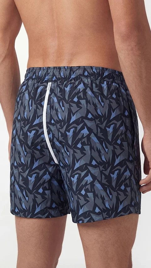 Potty Boxers Spikey Blue