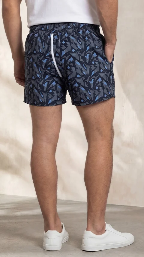 Potty Boxers Spikey Blue