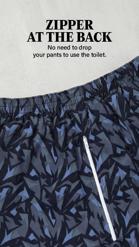 Potty Boxers Spikey Blue