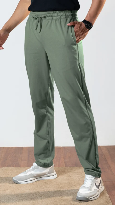 Statement Jersey Track Pant Prime Green