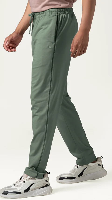 Statement Jersey Track Pant Prime Green