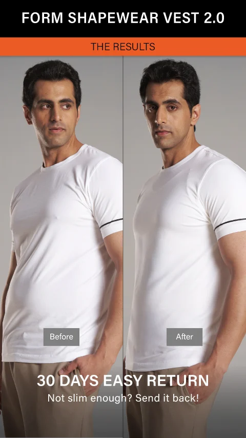 Form Shapewear Sleeveless Vest 2.0 High Compression Tummy Tucker- Sculpt Beige