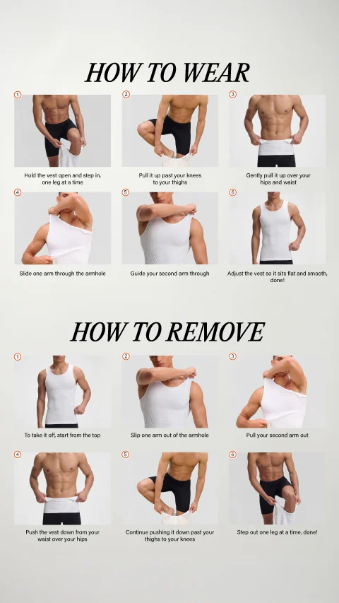 Form Shapewear Sleeveless Vest 2.0 High Compression Tummy Tucker- Sleek Black