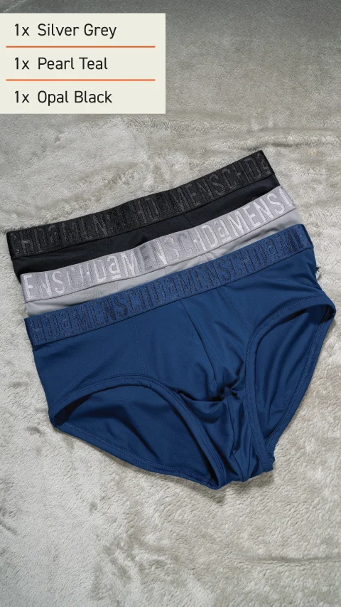 The Long Weekender Unreal Briefs Box-C (Set of 3)