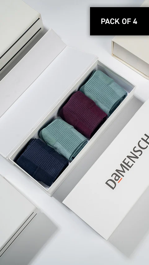 Four-a-week Box-D - Socks (Pack of 4)