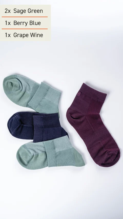 Four-a-week Box-D - Socks (Pack of 4)