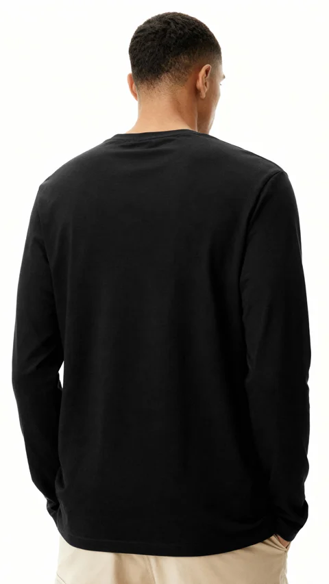 Fluid Full Sleeve T-Shirts Hyde Black