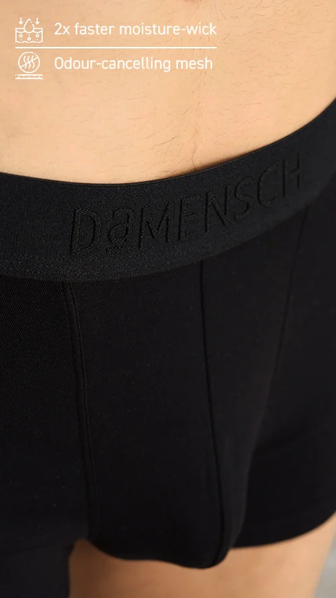 Deo-Soft Trunks Wayn Black