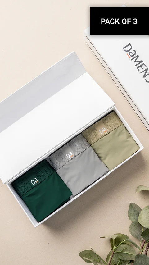 The Long Weekender Unreal Briefs Box-B (Set of 3)