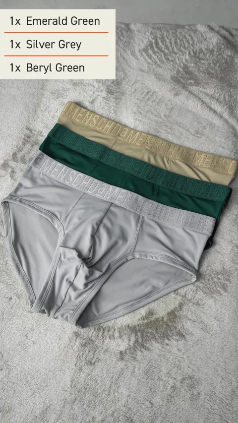 The Long Weekender Unreal Briefs Box-B (Set of 3)