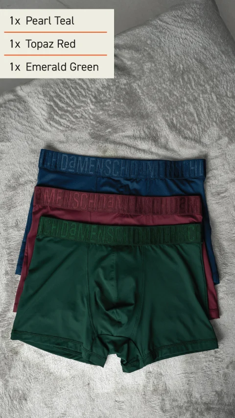 The Long Weekender Unreal Trunks Box-B (Set of 3)
