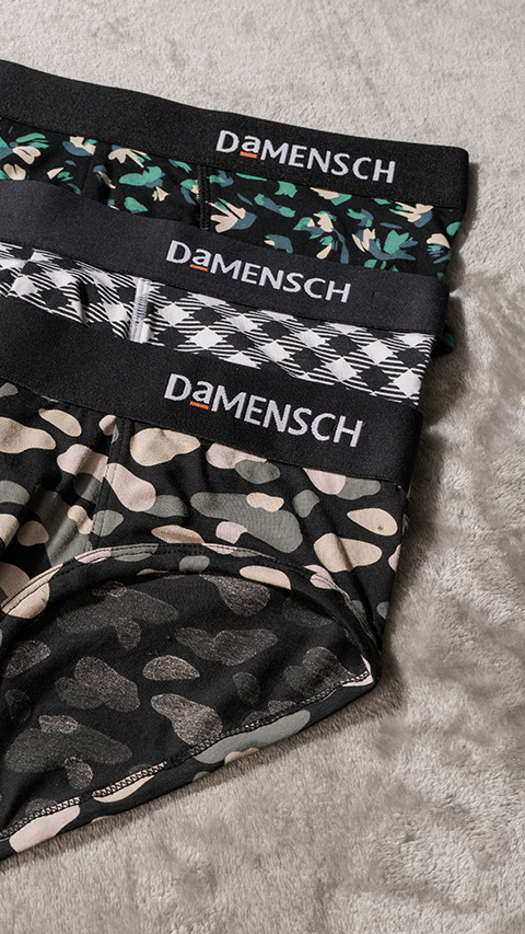 Deo-Soft Supima Printed Brief