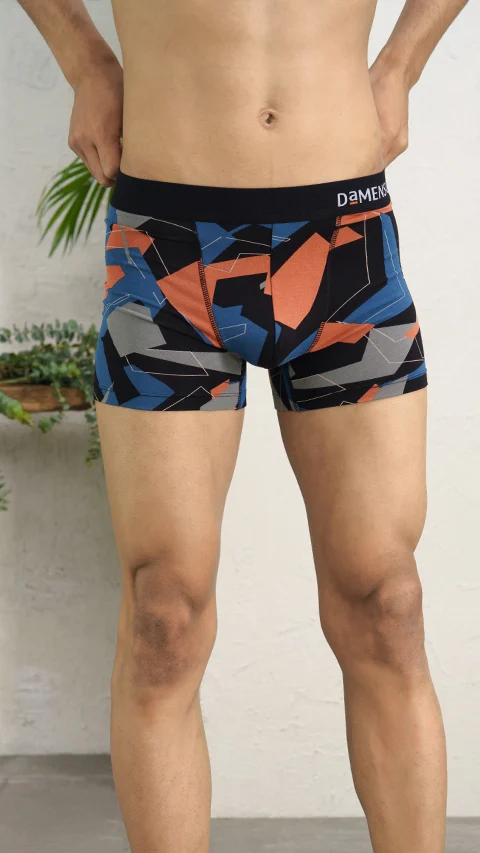 The Long Weekender Deo-Soft Trunks Box-I (Pack Of 3)