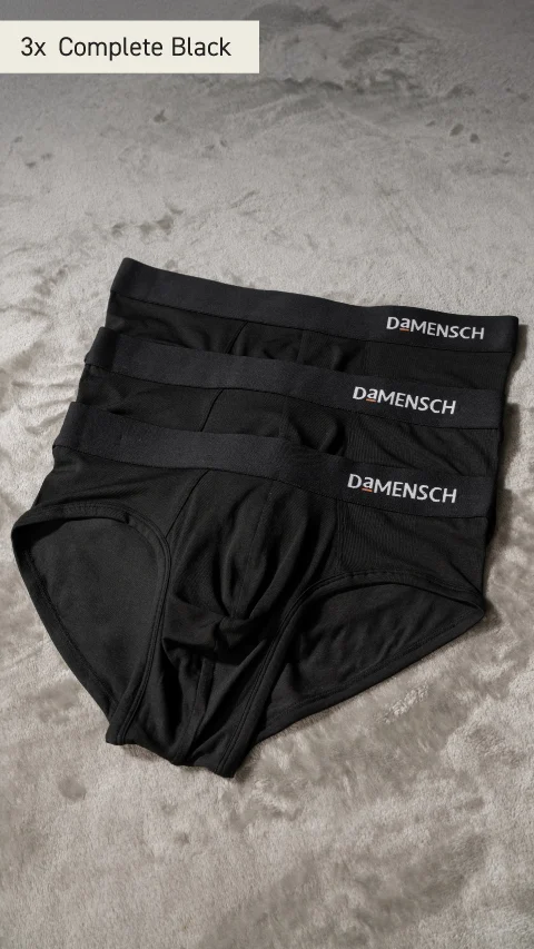 The Long Weekender Deo-Soft Briefs Box-G (Pack Of 3)