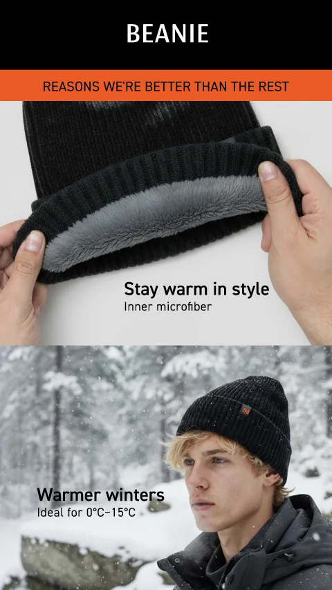 Winter Beanie Da-Black