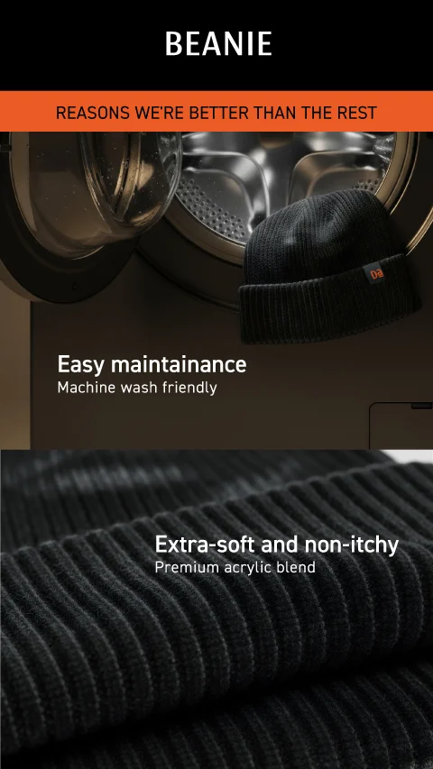 Winter Beanie Da-Black