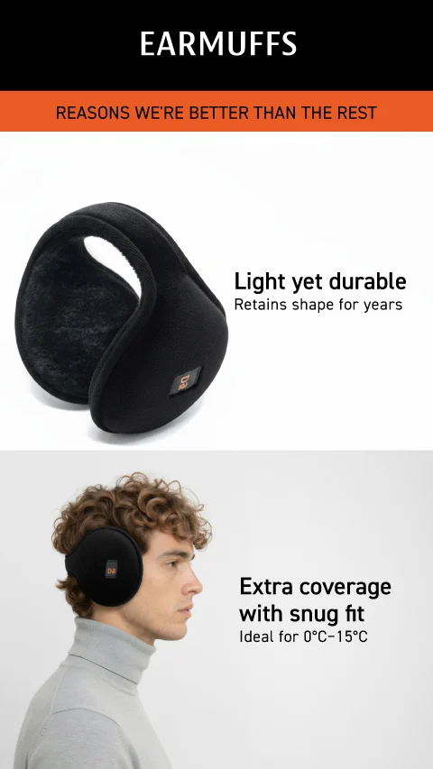 Winter Earmuffs Da-Black