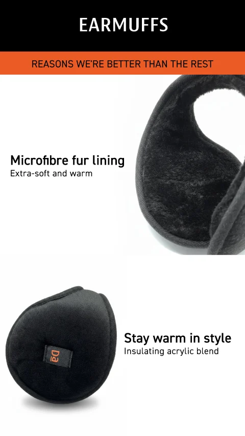 Winter Earmuffs Da-Black