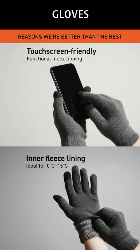 Winter Gloves Da-Black