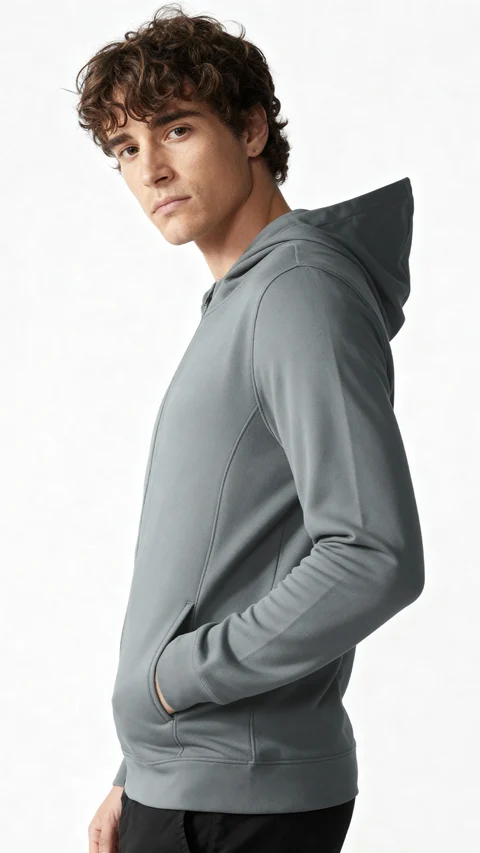 ReNEWd Zipper Hoodies City Grey