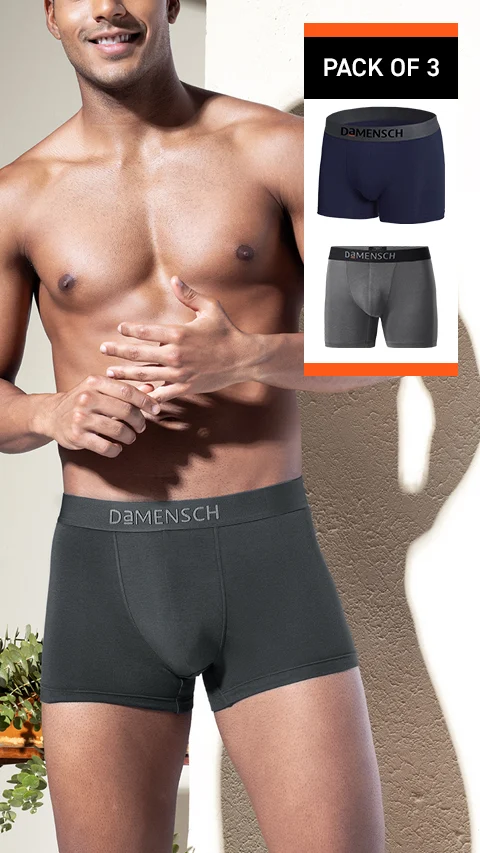 Deo-Soft Trunks Blayze Grey, Denim Blue, Wilsen Grey