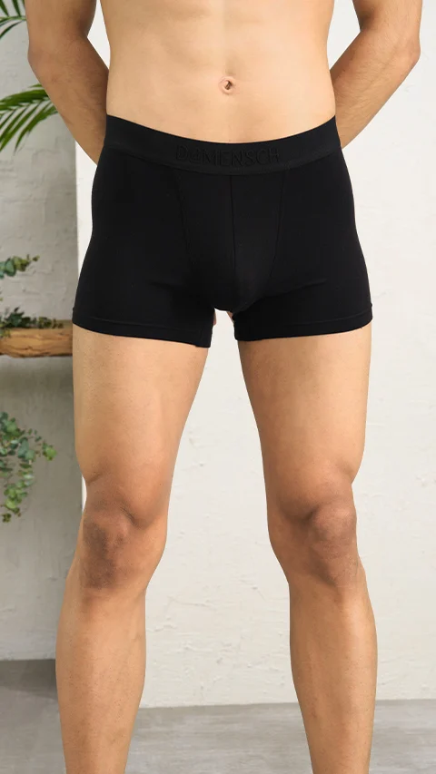 Deo-Soft Trunks Denim Blue, Wilsen Grey, Wayn Black