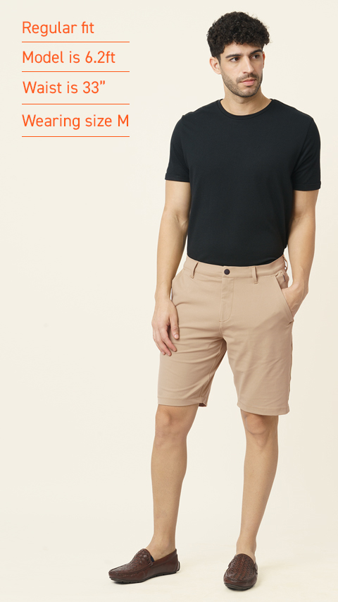 H and m outlet chino shorts